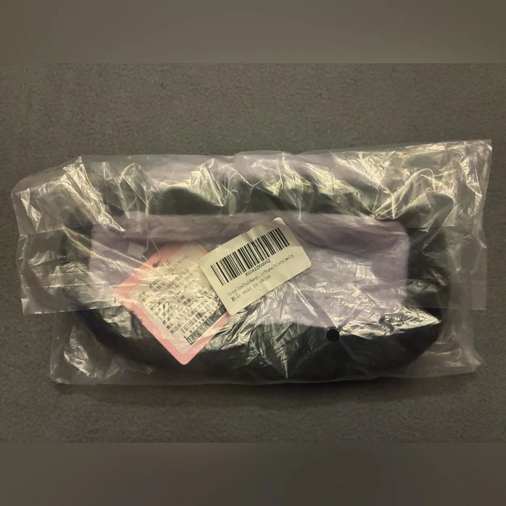 NWT Kawaii Sanrio Kuromi Plush Fuzzy Pencil Pouch